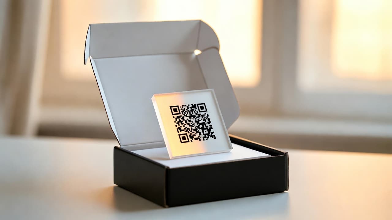 Sigil tile on modern executive desk